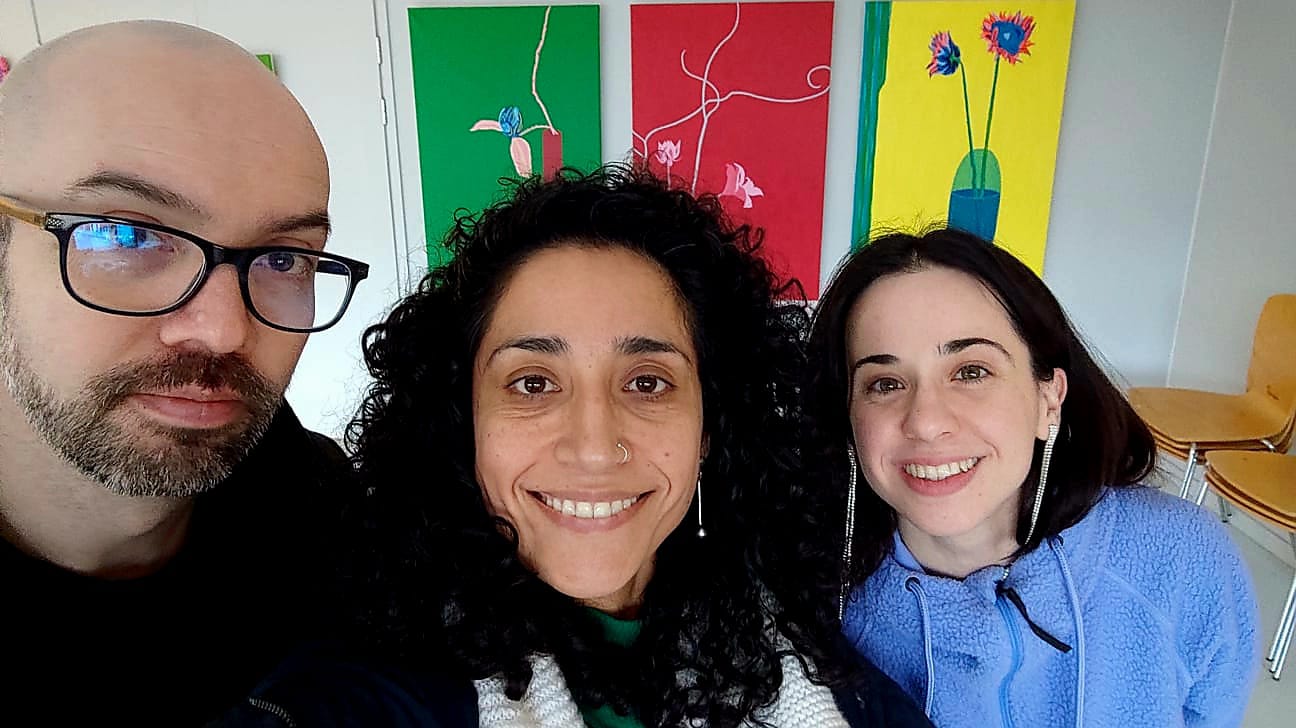 Pablo, Nadia, Maria